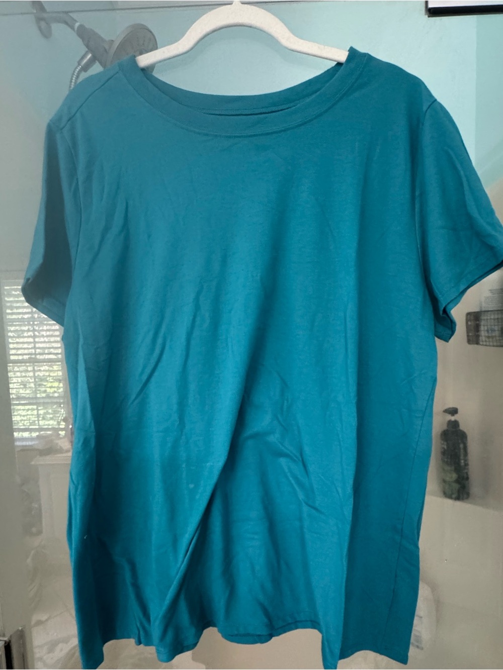 torrid Teal Short Sleeve Crewneck Tee